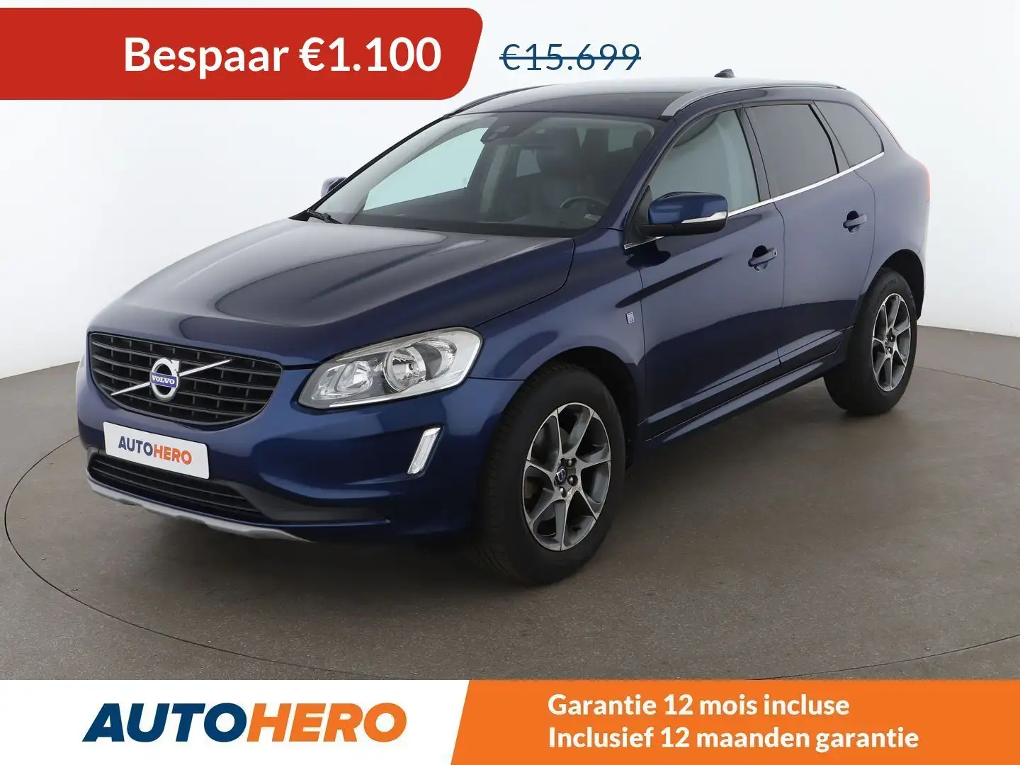 Volvo XC60 2.0 D3 Ocean Race 2WD Bleu - 1