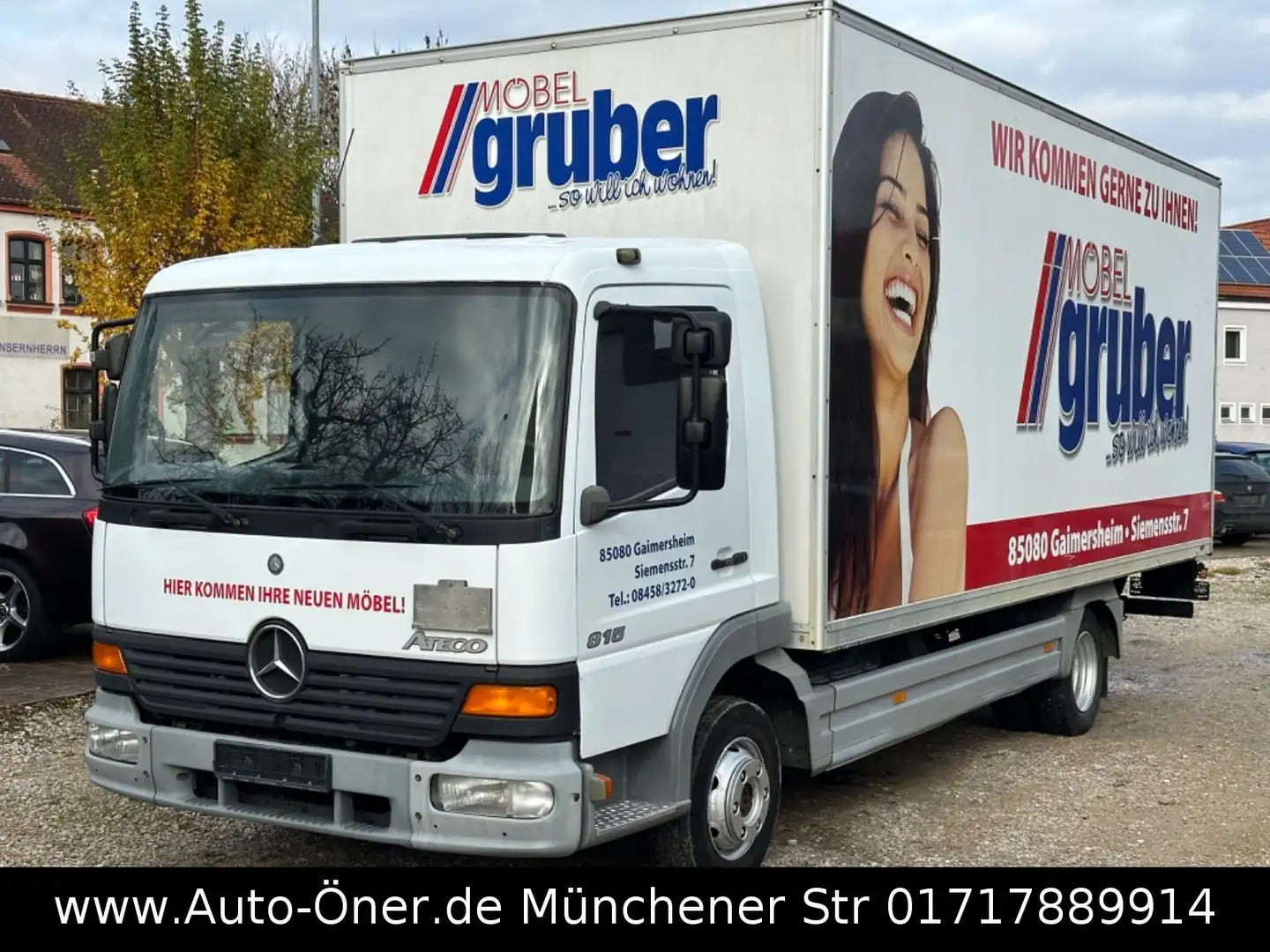 Mercedes-Benz ATEGO 815 TÜV NEU Weiß - 1