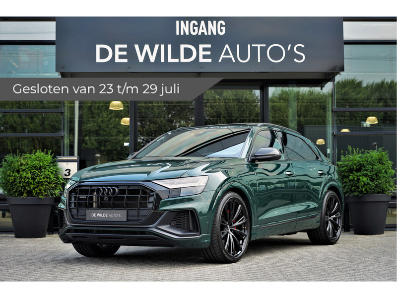 Audi Q8 55 TFSI e quattro S-line Competition GoodwoodGreen