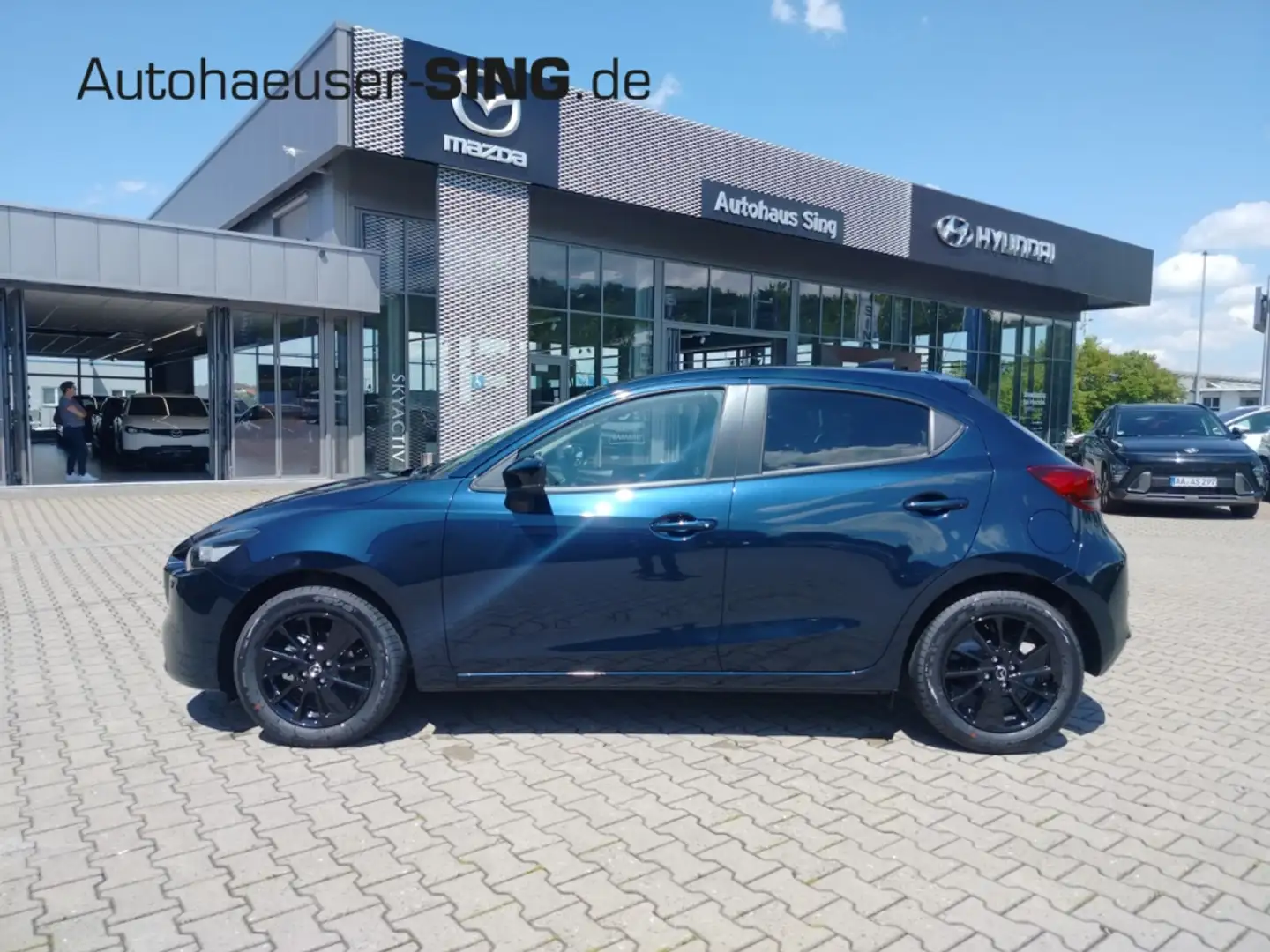 Mazda 2 HOMURA Kamera Klima Sitzheizung LED AppleCar Blau - 2