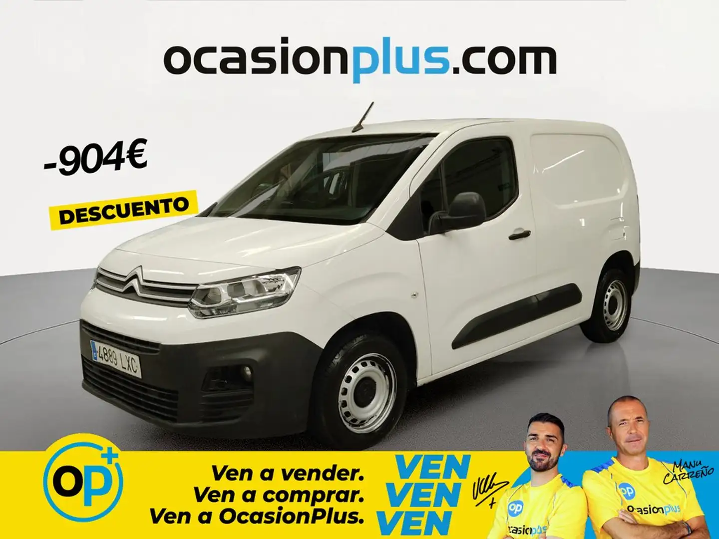 Citroen Berlingo Van BlueHDi S&S Talla M Control 100 Blanco - 1