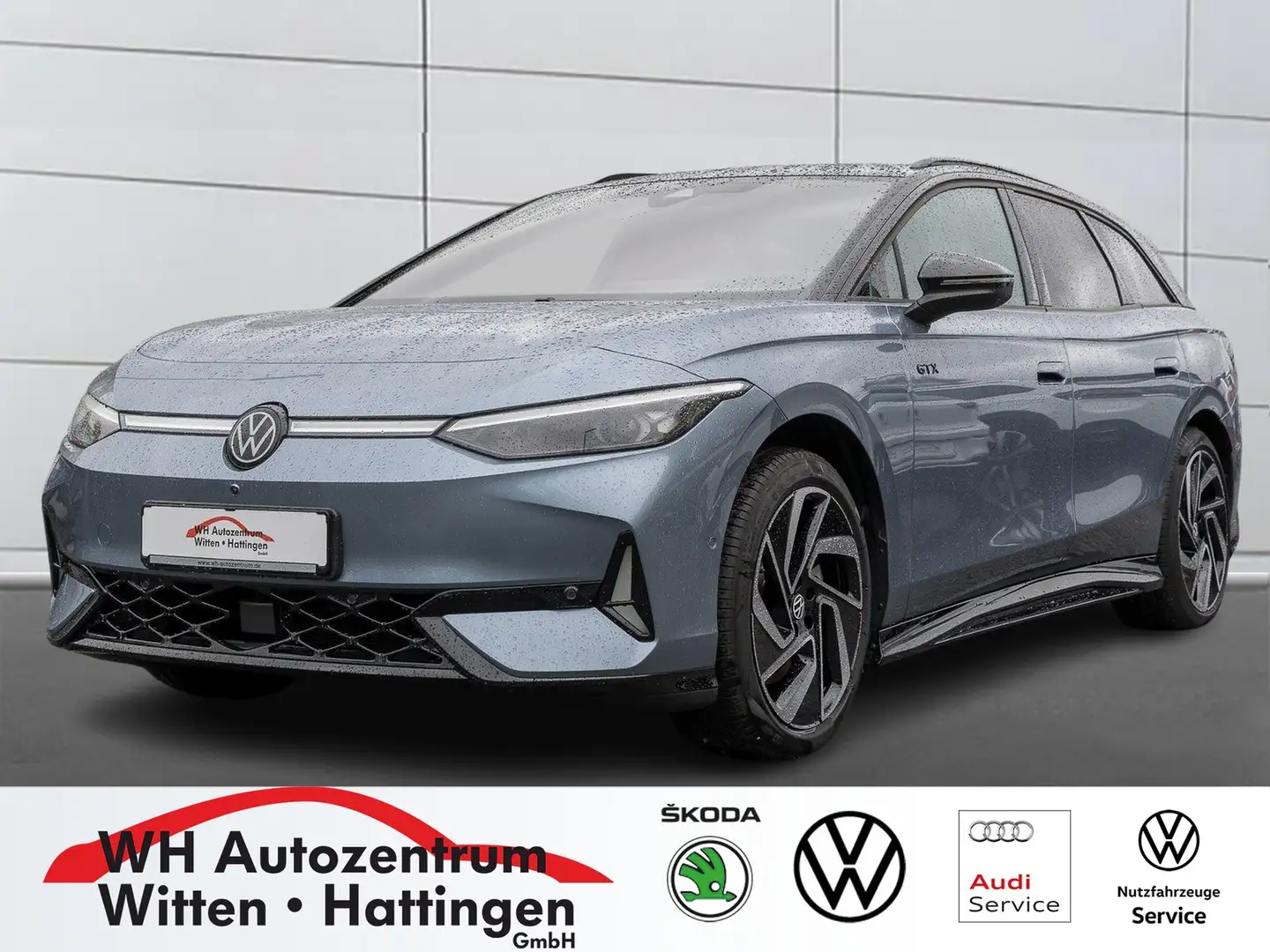 Volkswagen ID.7 Tourer 250 kW 4Motion GTX WÄRMEPUMPE AHK AREAVI... Blau - 1