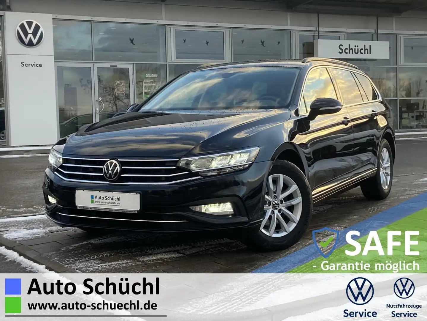 Volkswagen Passat Variant 2.0 TDI Business NAVI+LED+KAMERA+ Schwarz - 1