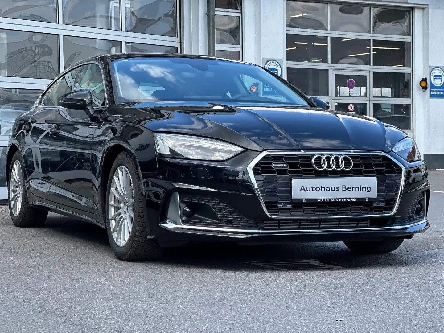 Audi A5 SB 45TFSI QUATTRO MATRIX AHK KAMERA STANDHEIZ Noir - 1