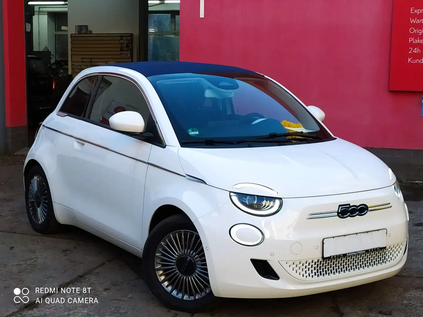Fiat 500e Basis Cabrio *Kamera* Wit - 2