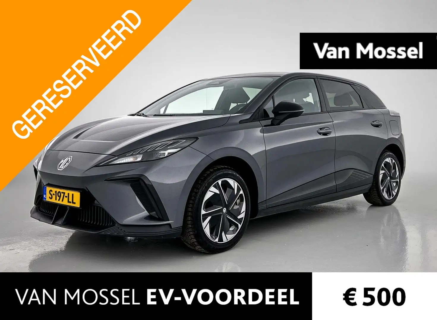 MG MG4 Electric Comfort 64 kWh | WLTP 450 KM | Afneembare Grijs - 1