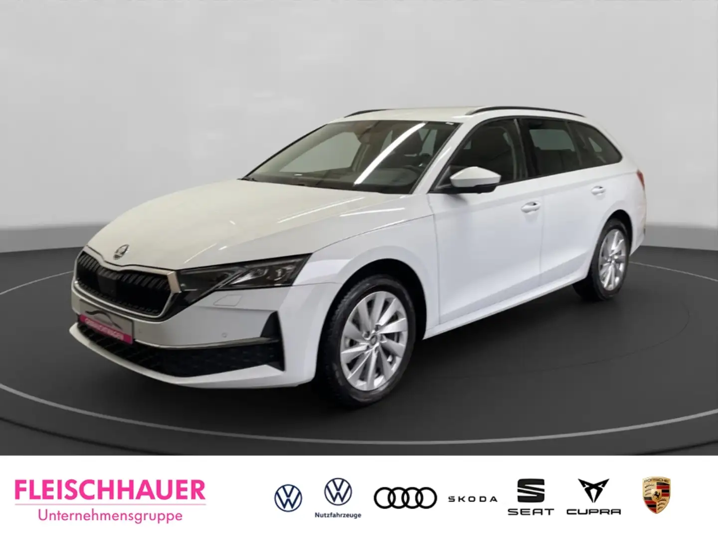 Skoda Octavia Combi 1.5 TSI Selection 360 Kamera LED Klima Navi Weiß - 1