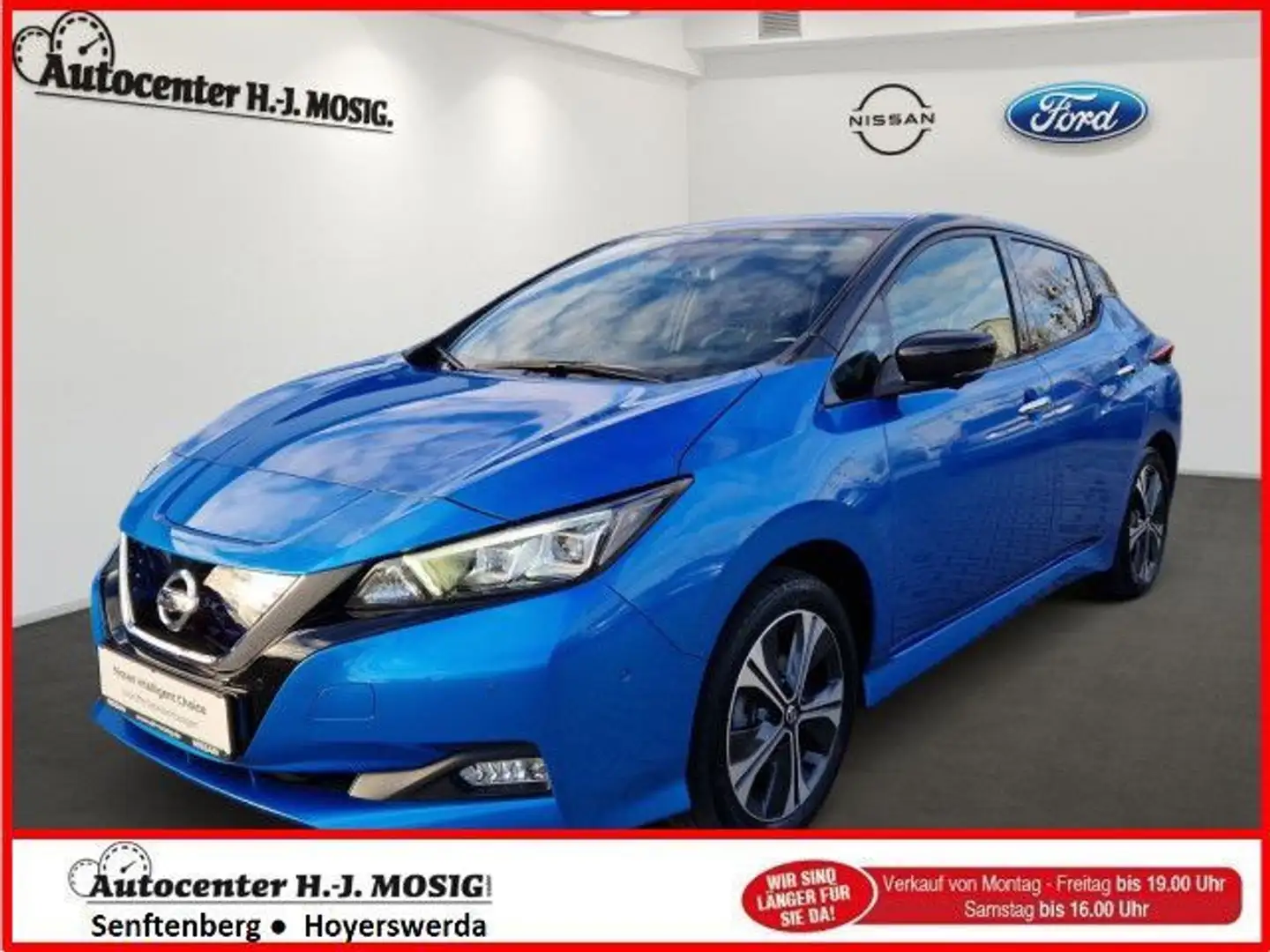 Nissan Leaf e+ 62kWh Tekna+ ProPilot Park+ LED Scheinwe Bleu - 2