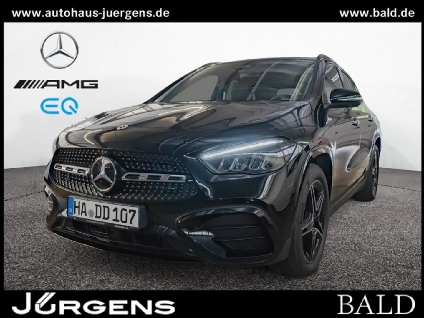 Mercedes-Benz GLA 200 AMG-Sport/360/Pano/Night/Totw/Distr/19' Schwarz - 1