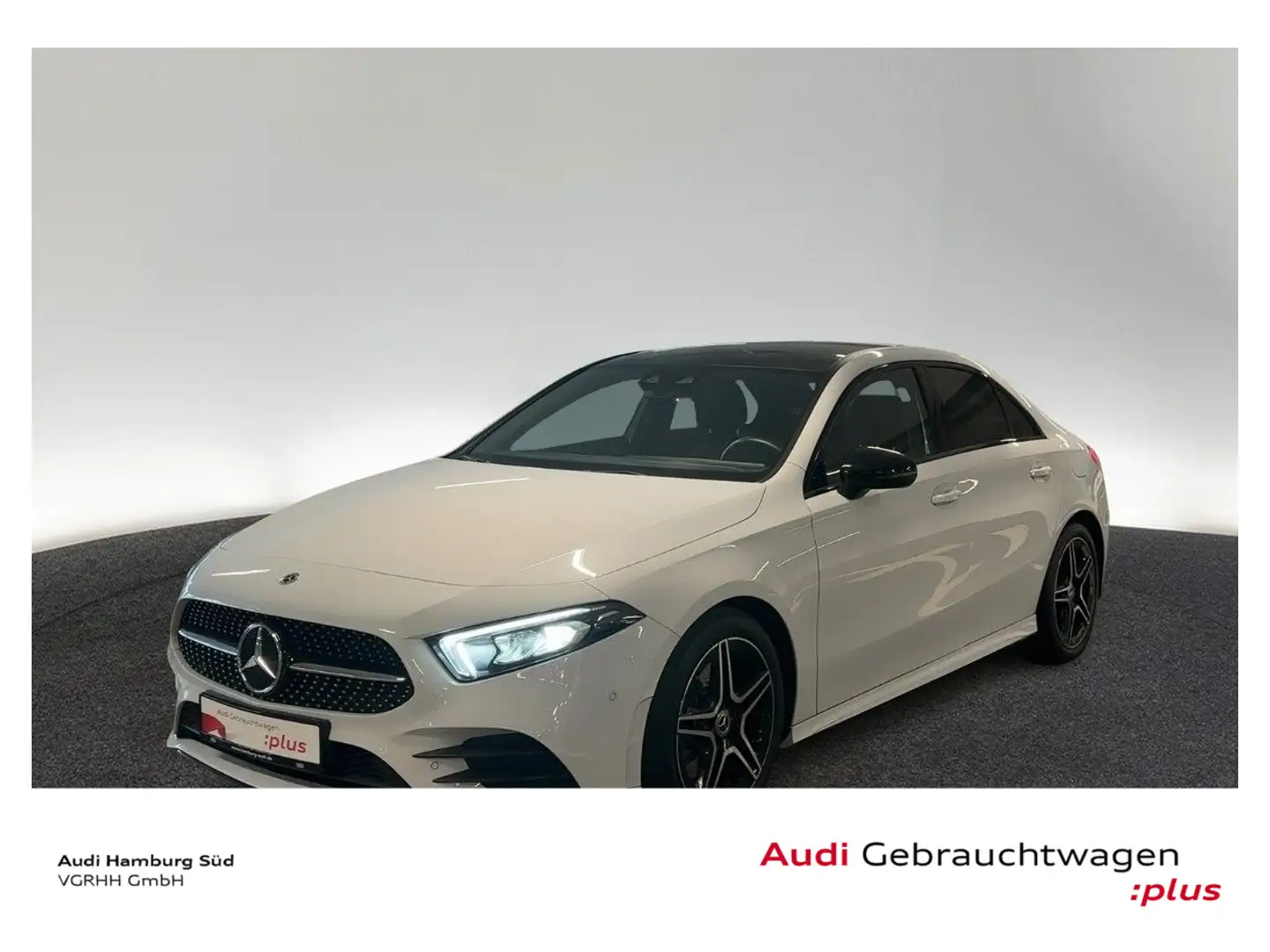 Mercedes-Benz A 250 Limousine AMG Line NAVI/NIGHT/LED/PANO Weiß - 1