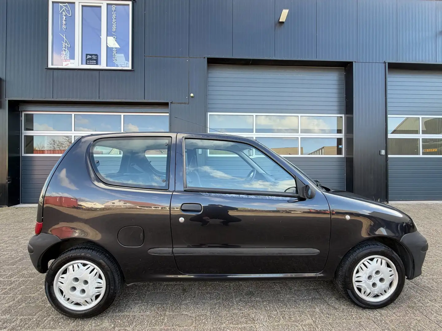 Fiat Seicento 1.1 Team Spirit|Leuke beginners auto!!| Schwarz - 2