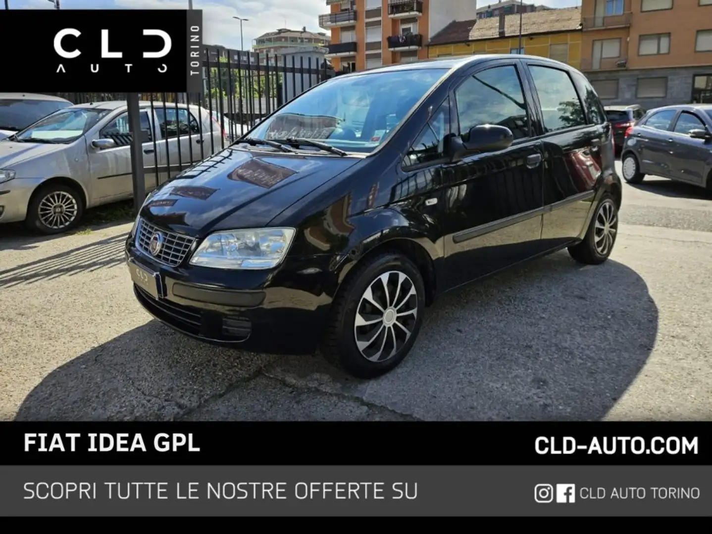 Fiat Idea 1.4 Active GPL Nero - 1
