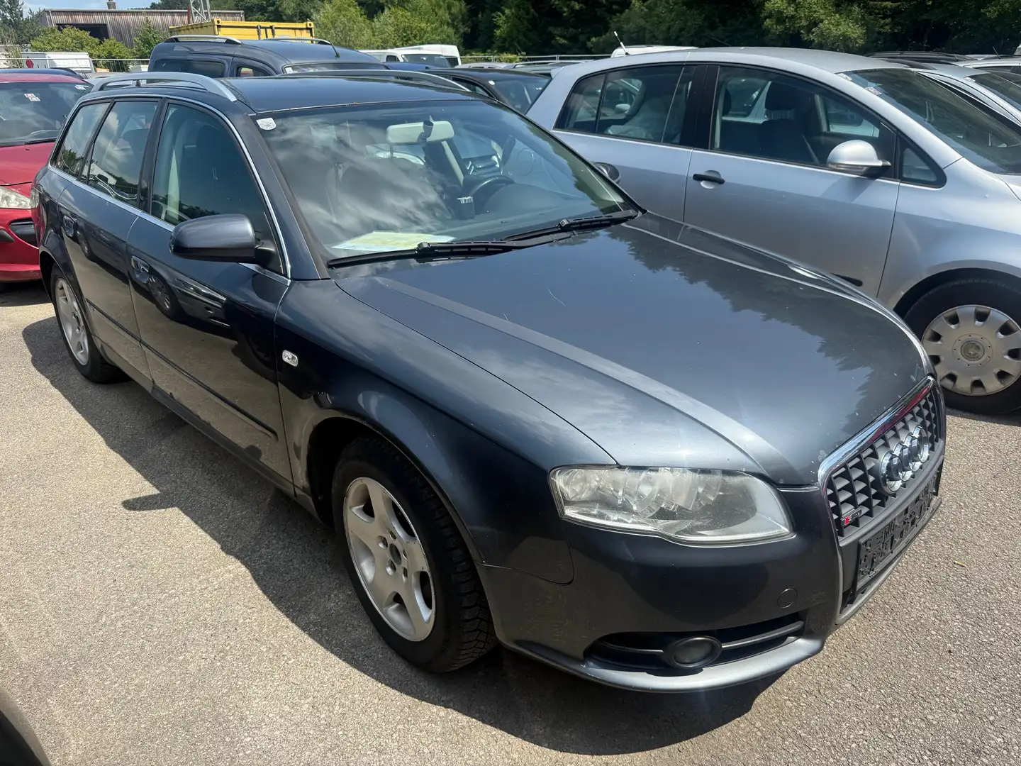 Audi A4 S-Line Avant 2,0 TDI  Euro 4 Zilver - 2