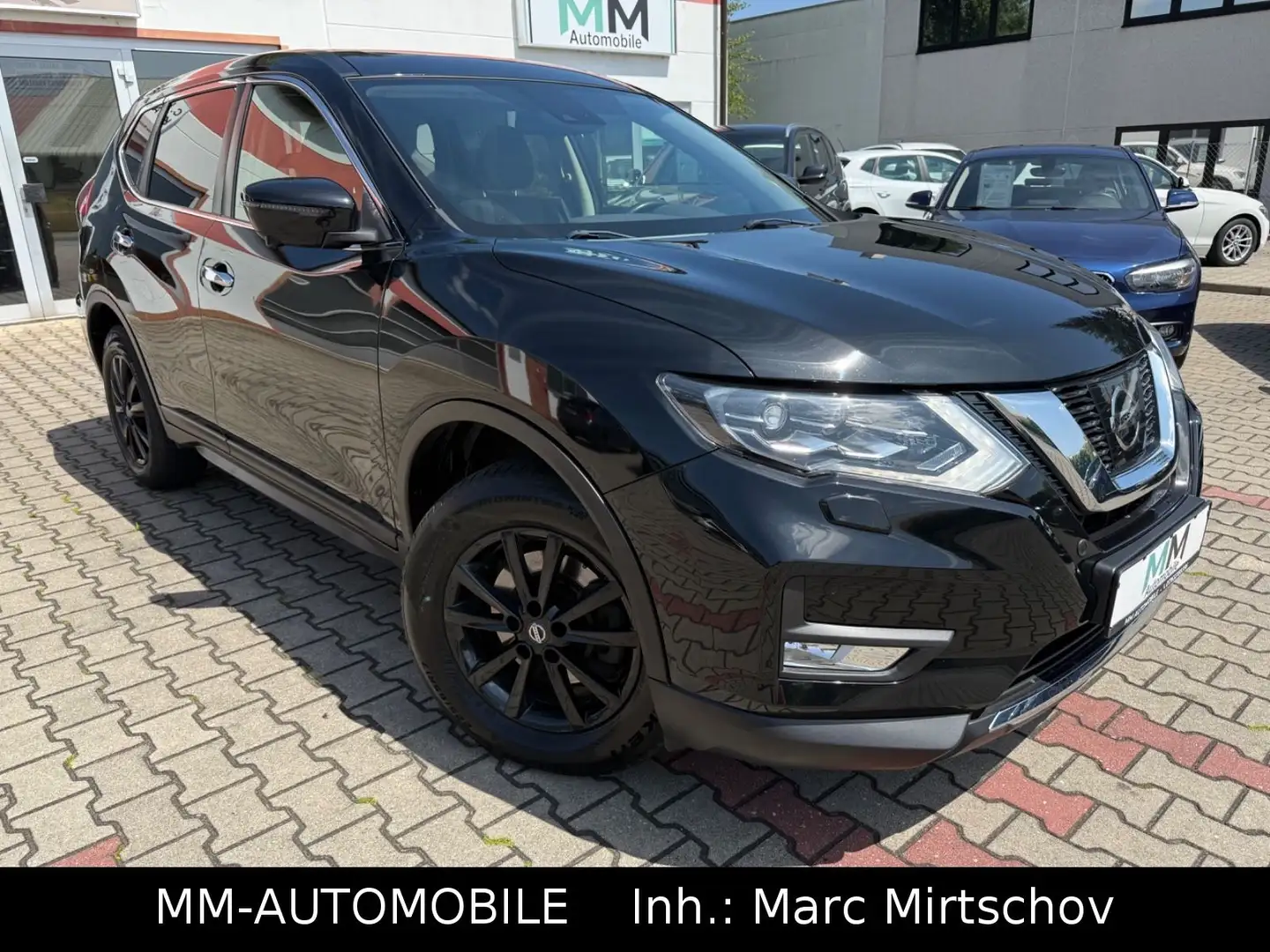 Nissan X-Trail Acenta-1.HAND-NAV-LED-AHK-PANO-KAM-7 SIT Noir - 1
