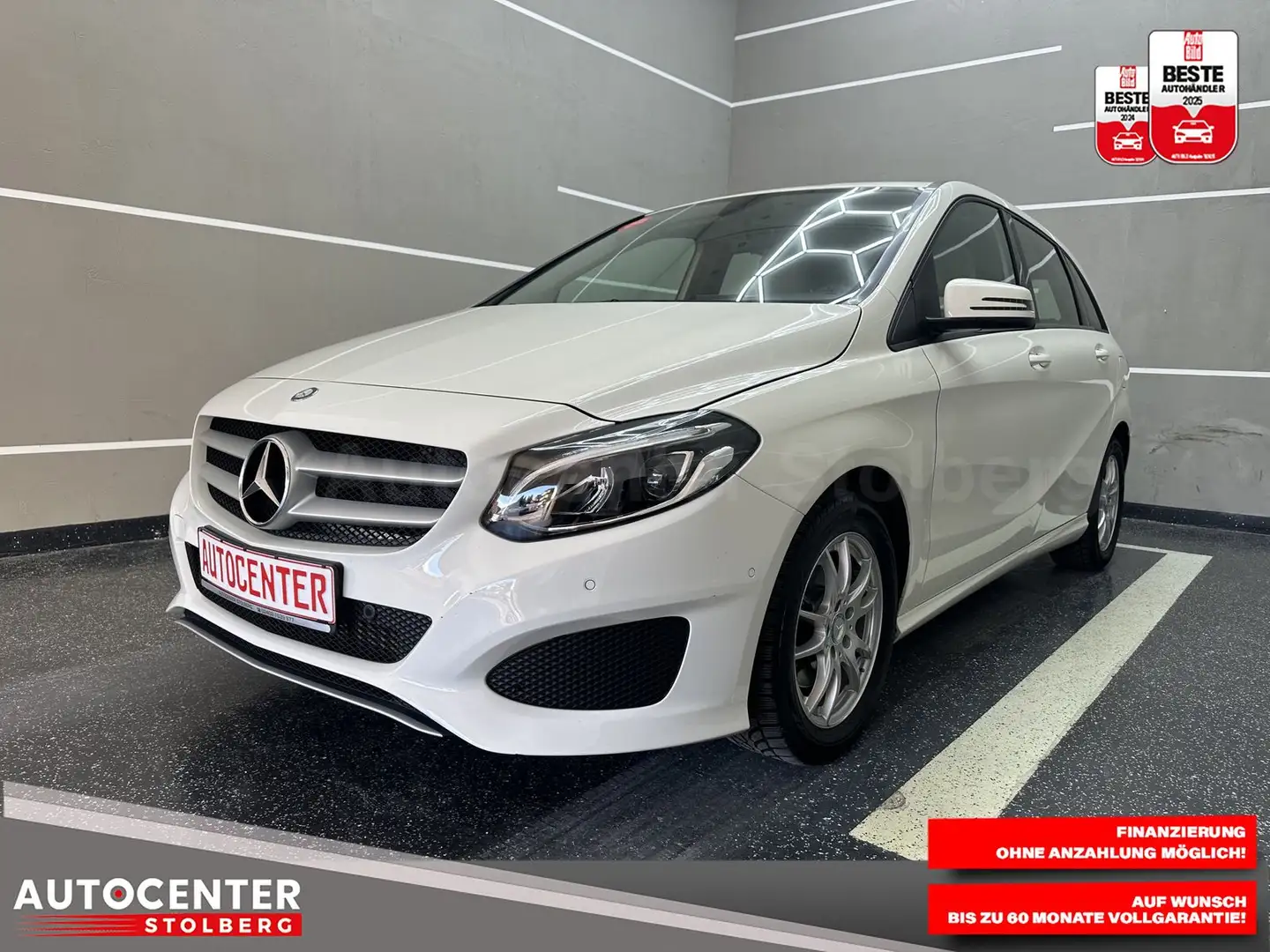 Mercedes-Benz B 200 "1 HAND-SITZH-KLIMA-CAM-MULTI-ALU" Blanc - 1