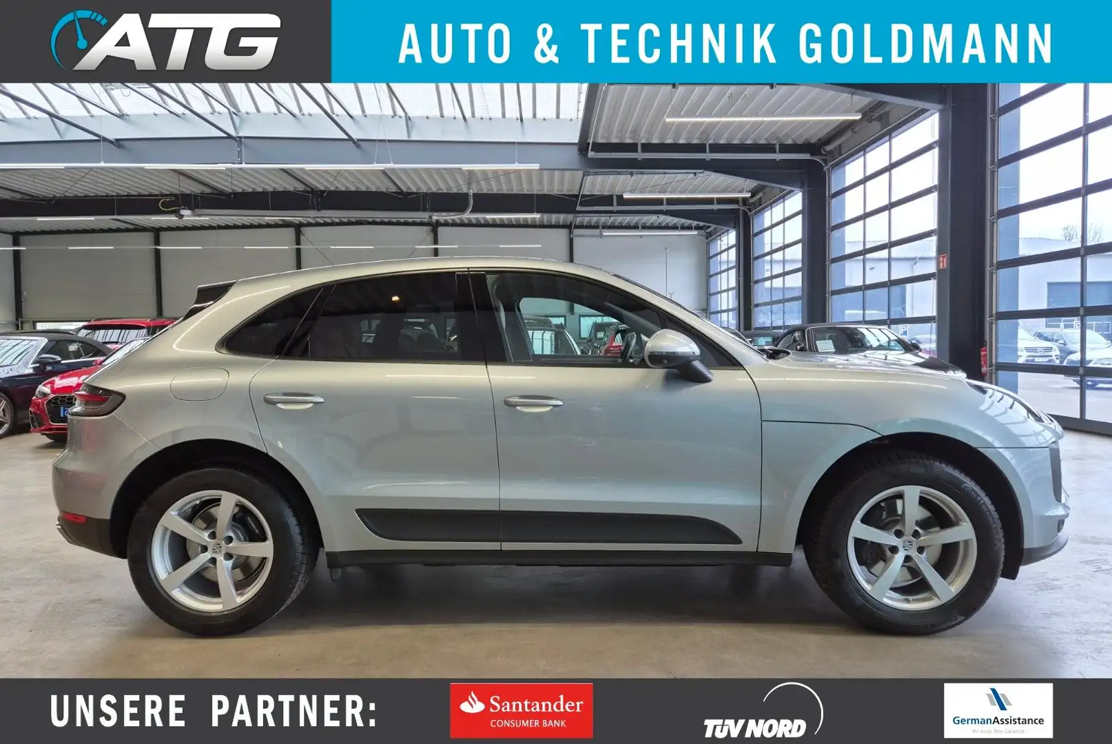 Porsche Macan MACAN LEDER NAV LED SITZHZ ACC KEYLESS 360CAMERA Plateado - 1