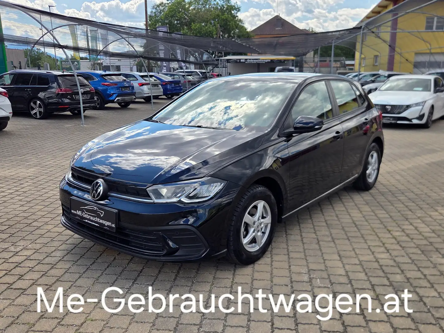 Volkswagen Polo 1.BESITZ/VIRTUELL-COCKPIT/TEMP/LED/PDC/KLIMA/SHZG* Schwarz - 1