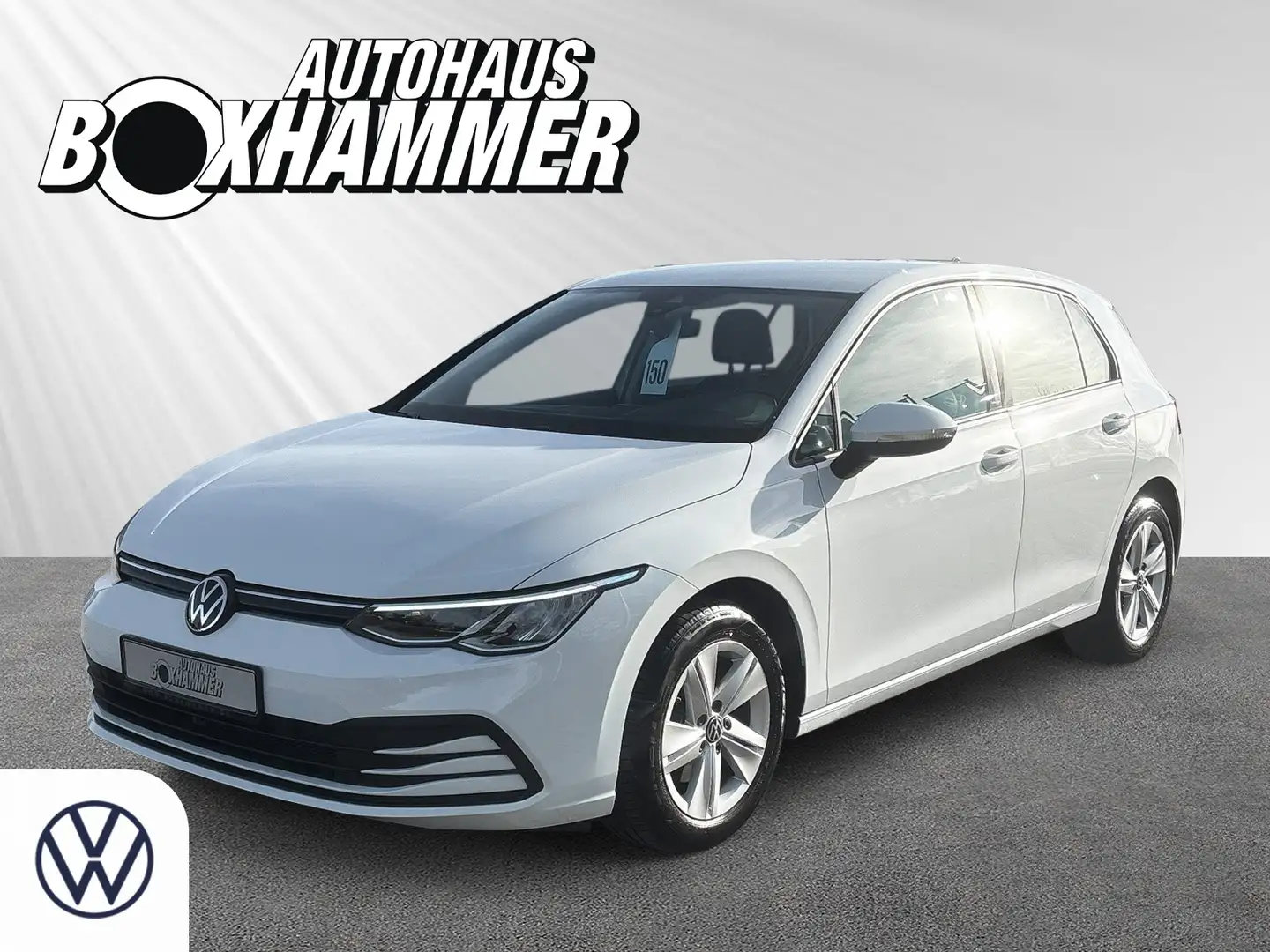 Volkswagen Golf VIII 2,0 TDI Life NAVI+SHZ+LED Weiß - 2