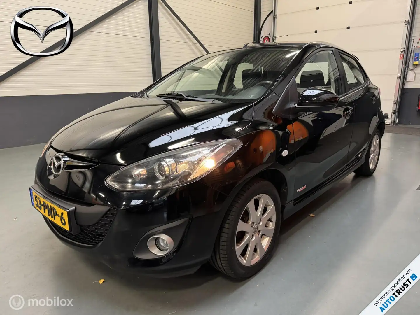 Mazda 2 1.3 GT-M Line 84PK Orig-NL|1e Eig|LM-Velgen Zwart - 1