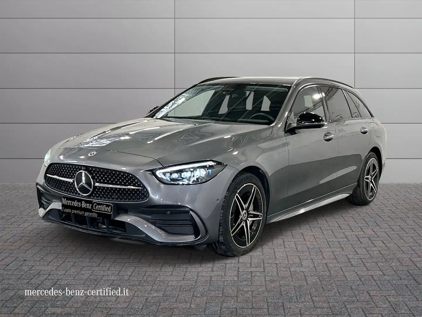 Mercedes-Benz C 300 C SW 300 e phev Premium Plus auto Grigio - 1