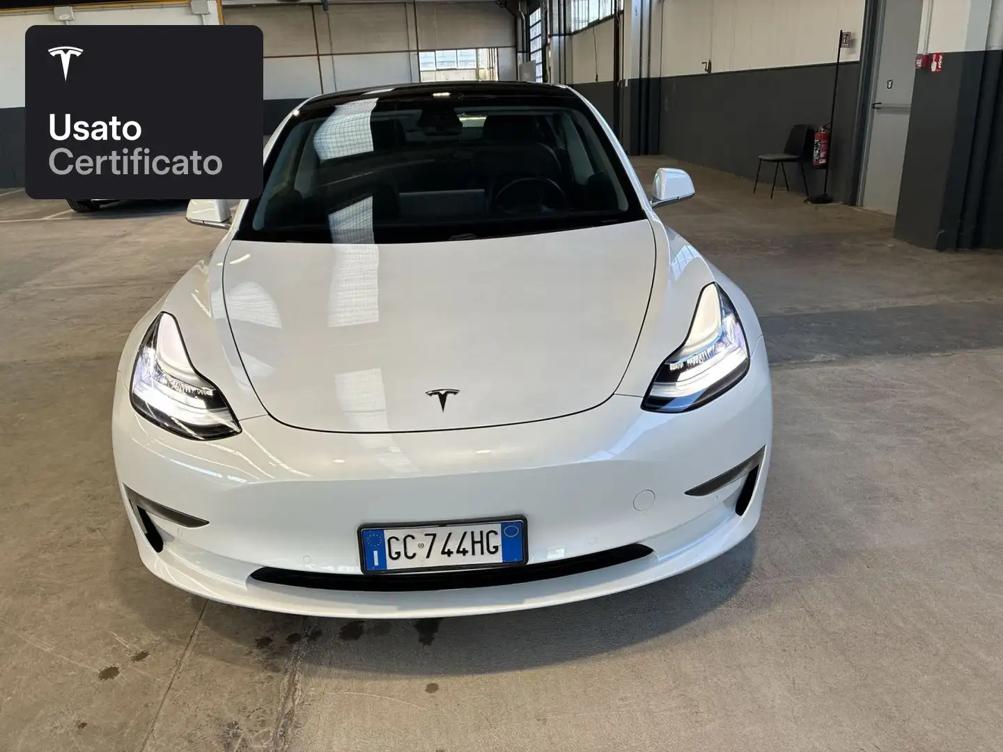 Tesla Model 3 Long Range AWD Bianco - 2