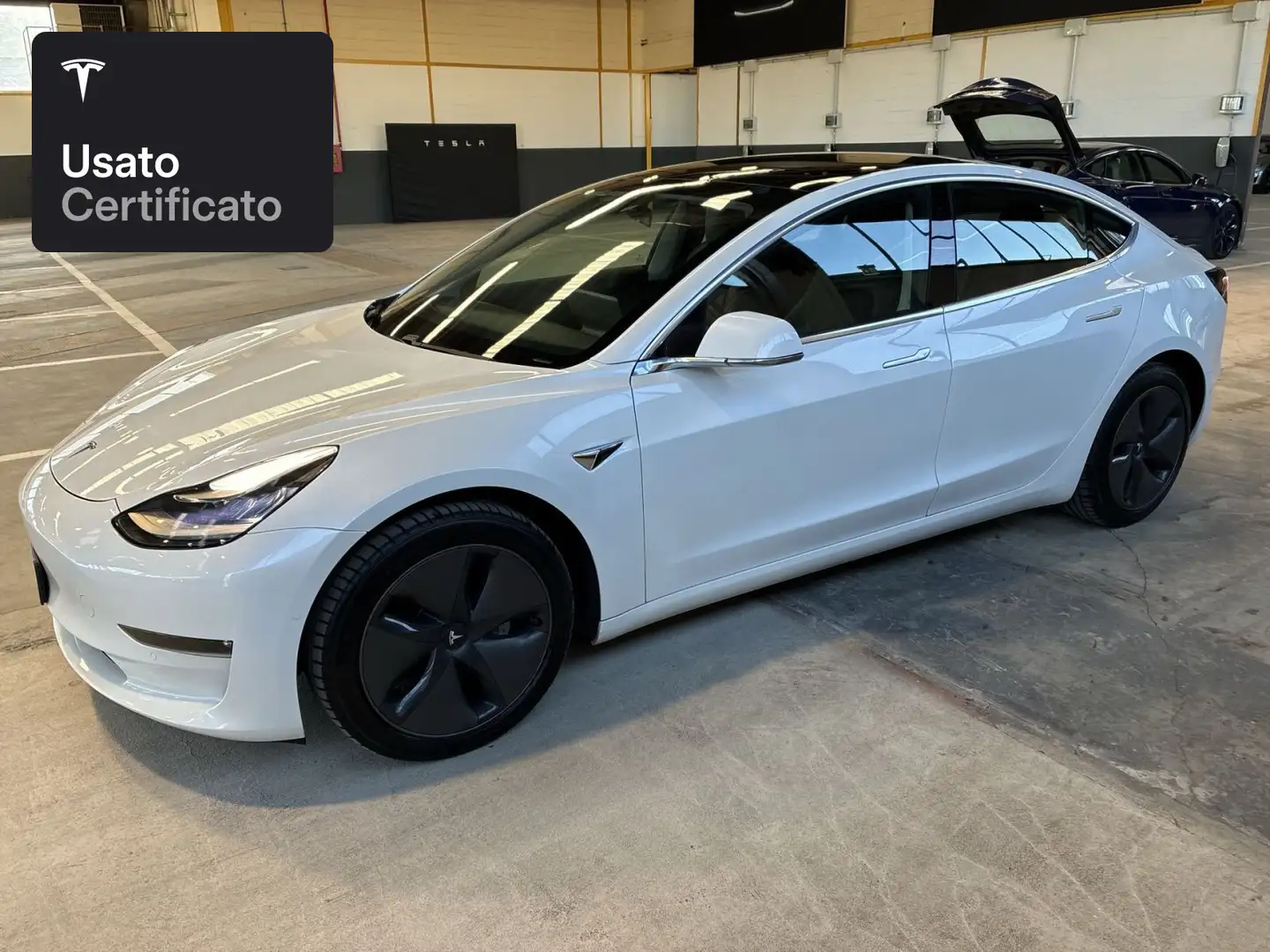Tesla Model 3 Long Range AWD Bianco - 1