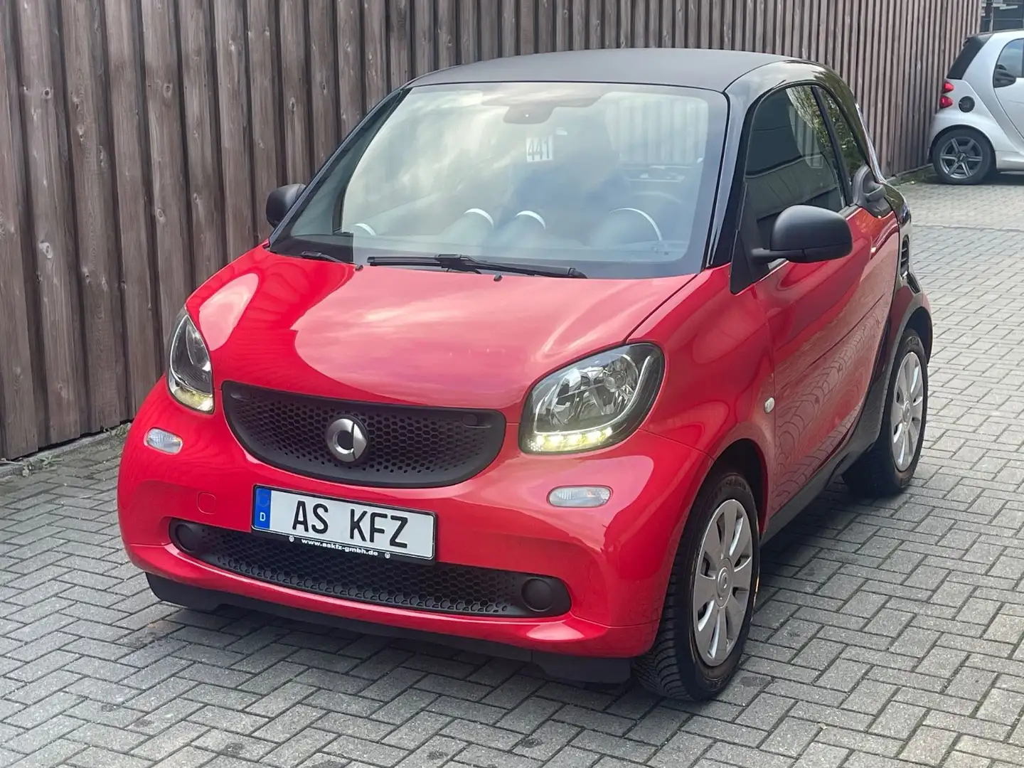 smart forTwo fortwo coupe Automatik Klima Leder Rot - 1