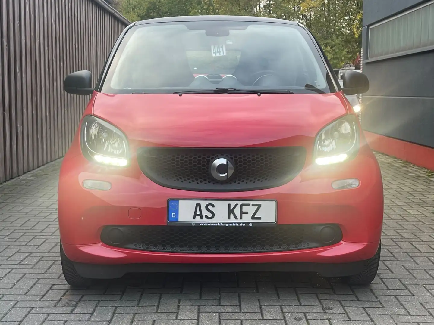 smart forTwo fortwo coupe Automatik Klima Leder Rot - 2
