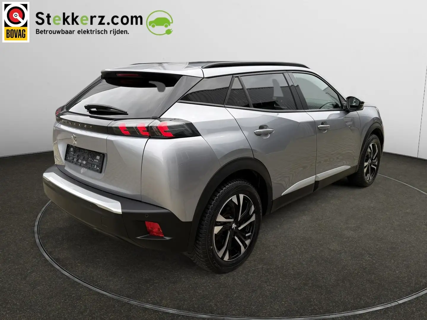 Peugeot e-2008 EV Allure 50 kWh 3-Fase | Stoelverw. SOH 100%, Sle Gris - 2