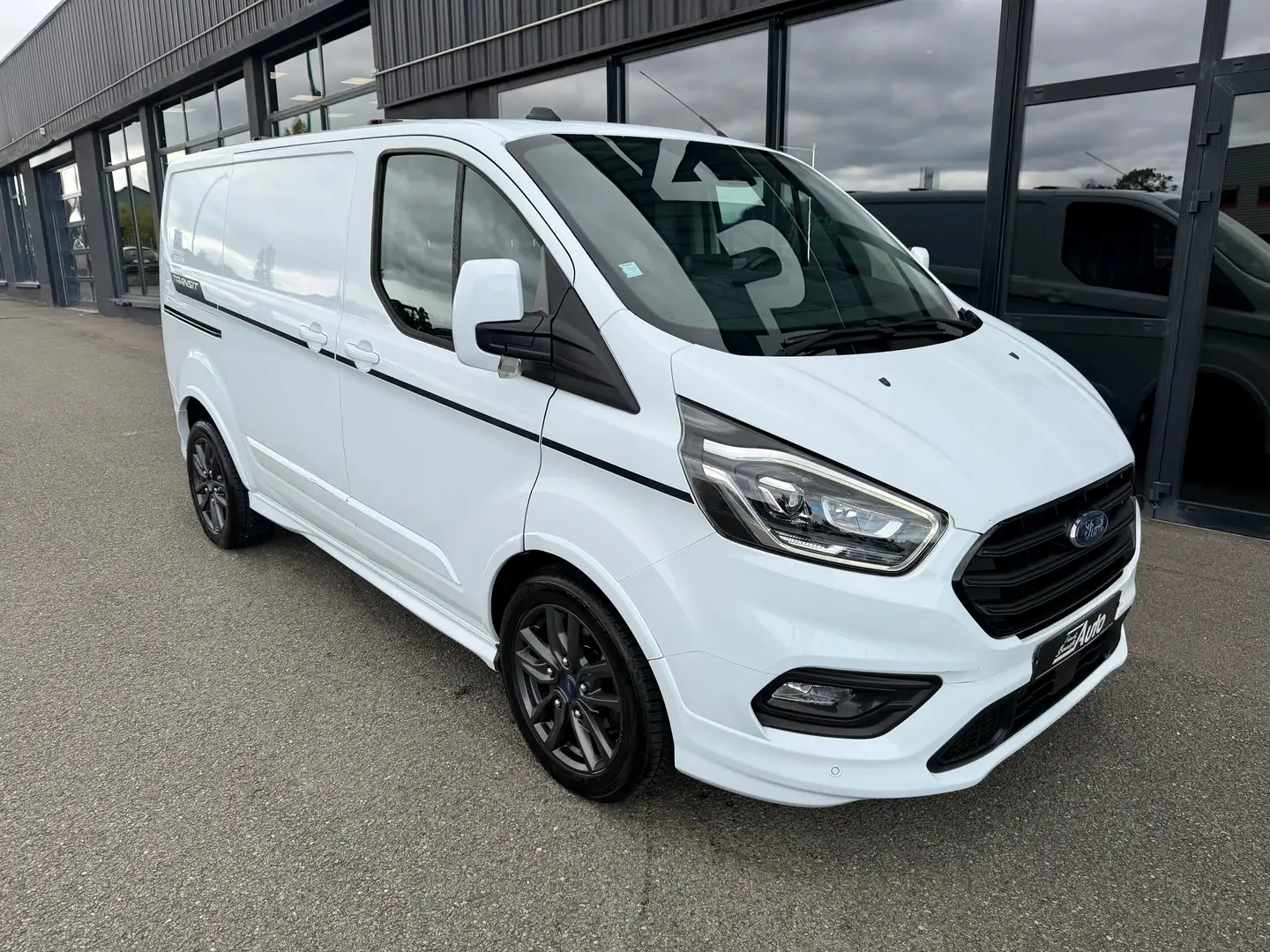 Ford Transit Custom TRANSIT CUSTOM 290 L1H1 2.0 185 BVA Sport Blanc - 2