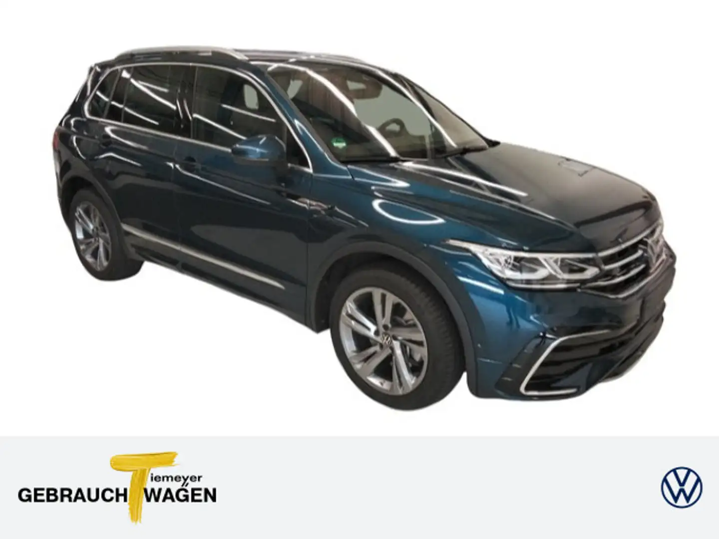 Volkswagen Tiguan 2.0 TSI 4M R-LINE ST.HEIZ AHK IQ.LIGHT KA Blauw - 1