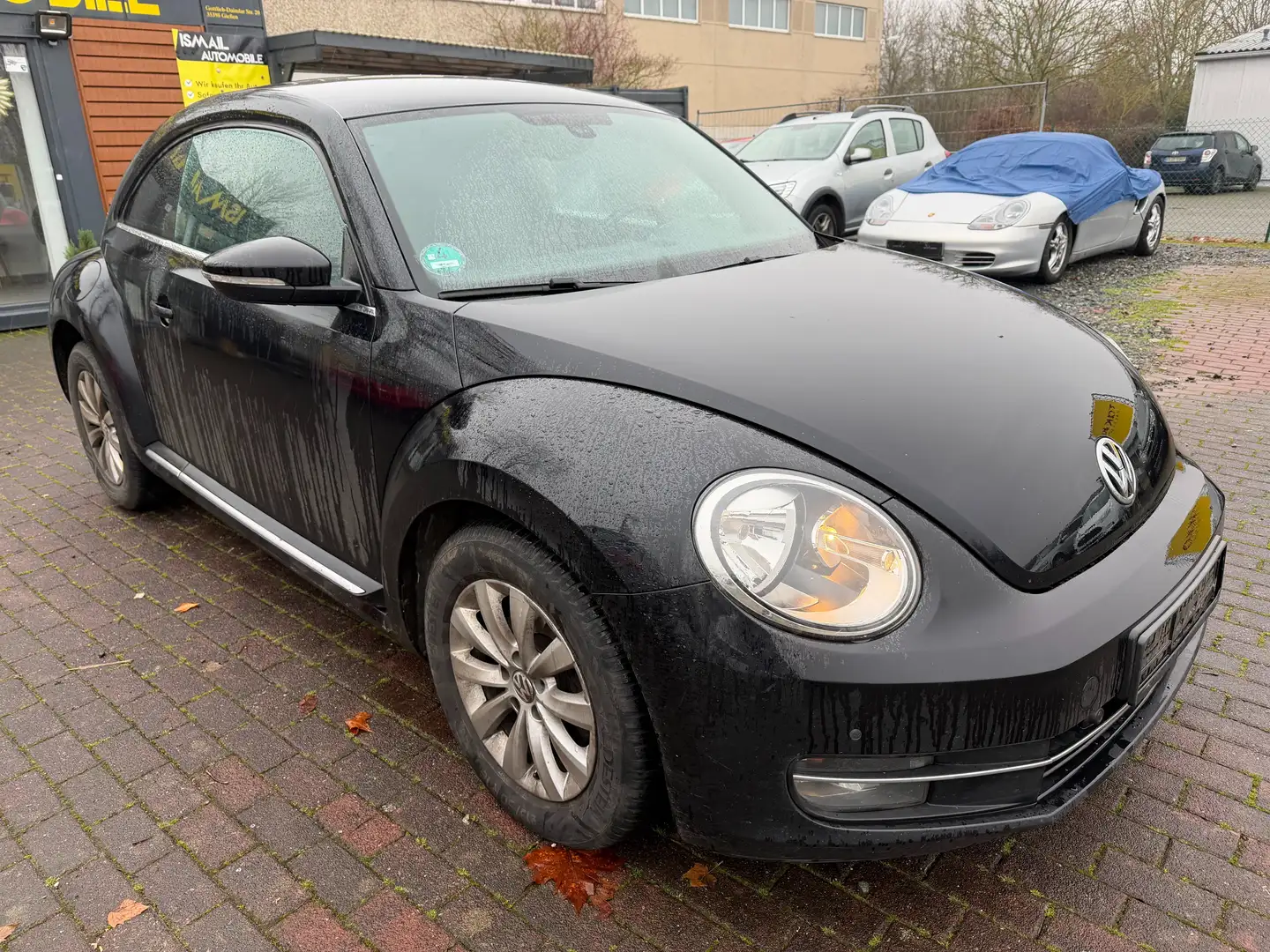 Volkswagen Beetle Design/TÜV 09.2027/Euro5/SHZ/Klimaautomatik Schwarz - 1