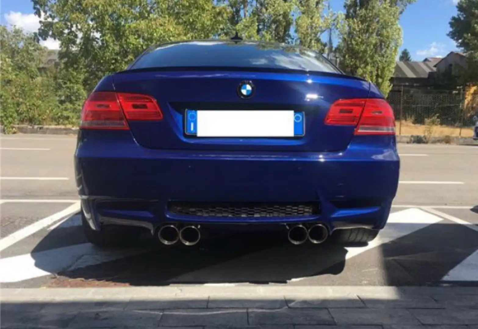 BMW M3 Coupe 4.0 V8 NON TRATTABILE Bleu - 2