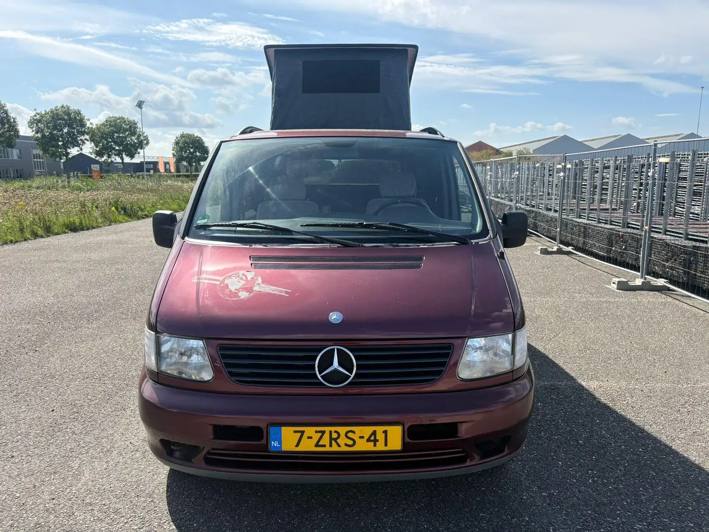 Mercedes-Benz Vito Vito,114 Camper ombouw Rood - 2