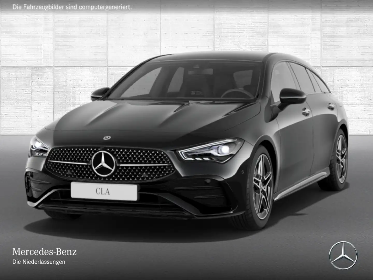 Mercedes-Benz CLA 200 AMG+NIGHT+LED+STHZG+KAMERA+TOTW+KEYLESS+7G Schwarz - 2