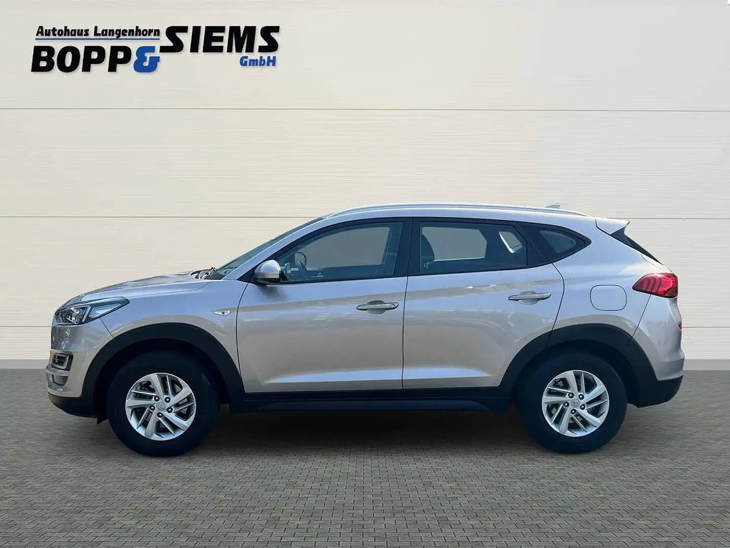 Hyundai TUCSON 1.6 GDi 2WD 'Klima, AHK,SHZ' Weiß - 2