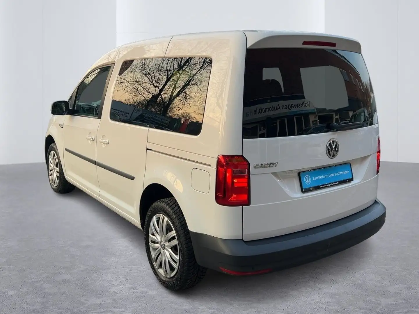 Volkswagen Caddy 1.4 TSI DSG Trendl Sitzhzg PDC Weiß - 2