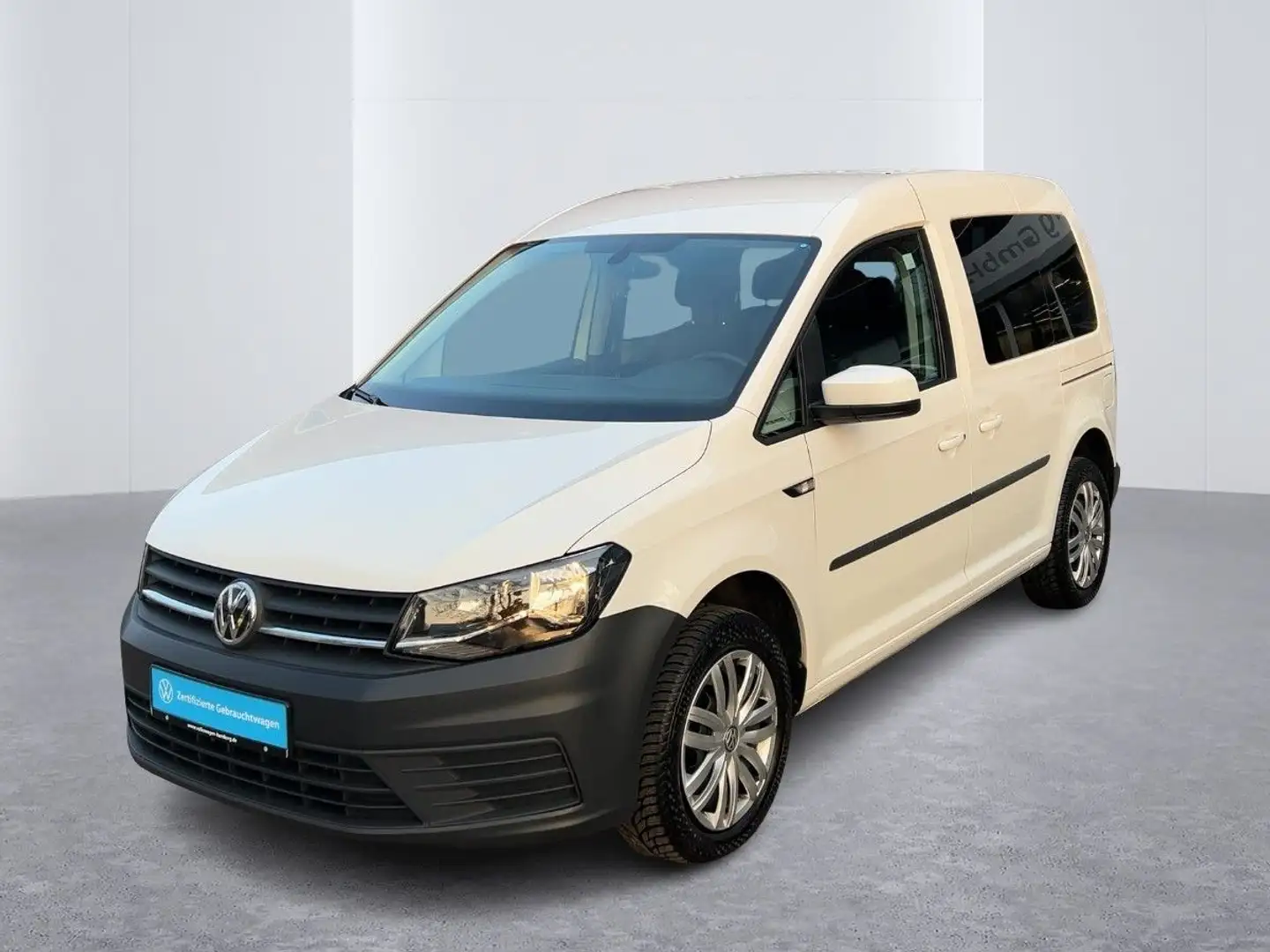 Volkswagen Caddy 1.4 TSI DSG Trendl Sitzhzg PDC Weiß - 1