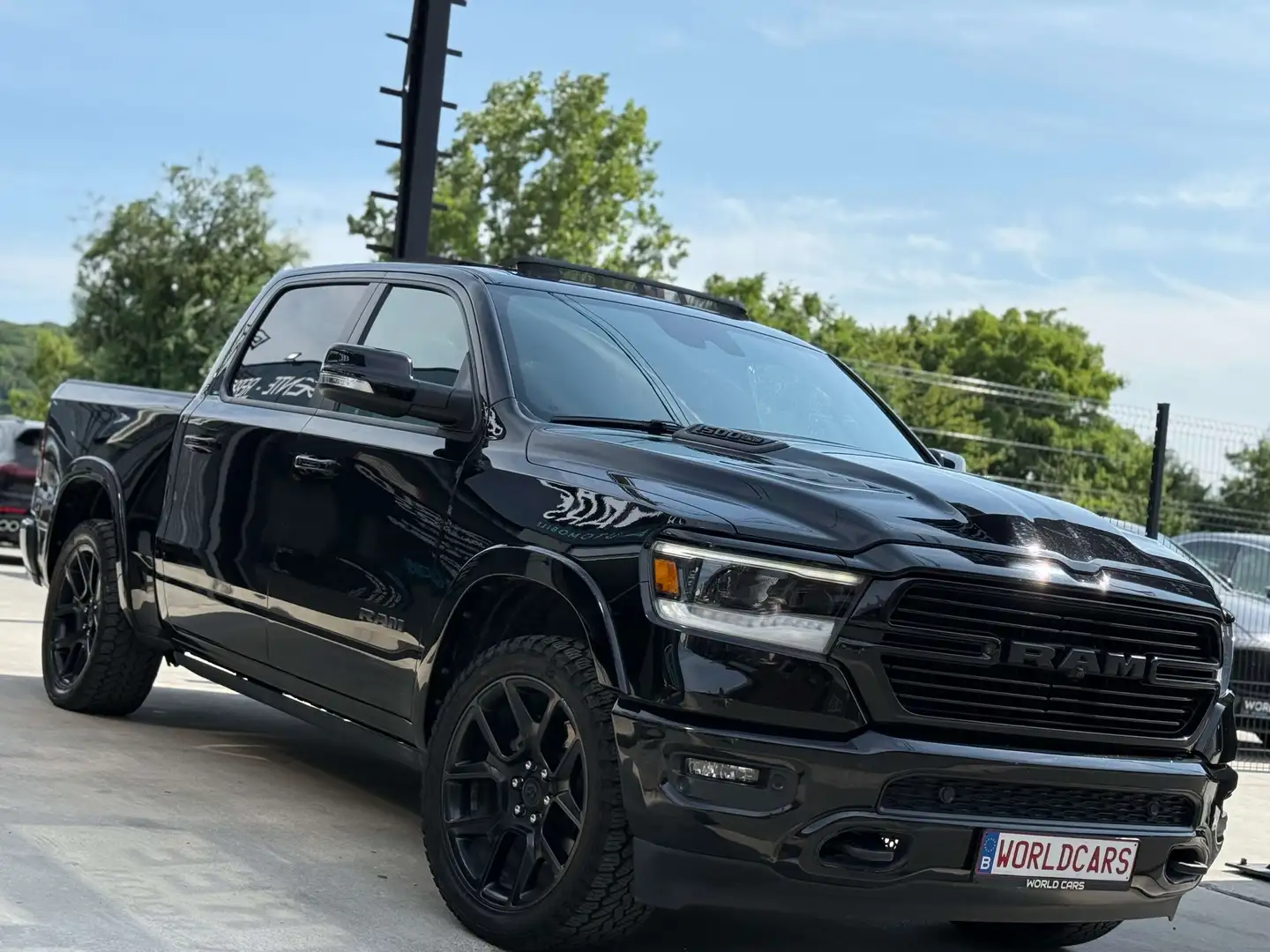 Dodge RAM 5.7i LPG SPORT TVAC*BTWIN TOIT PANO DISTRO FULL OP Noir - 2