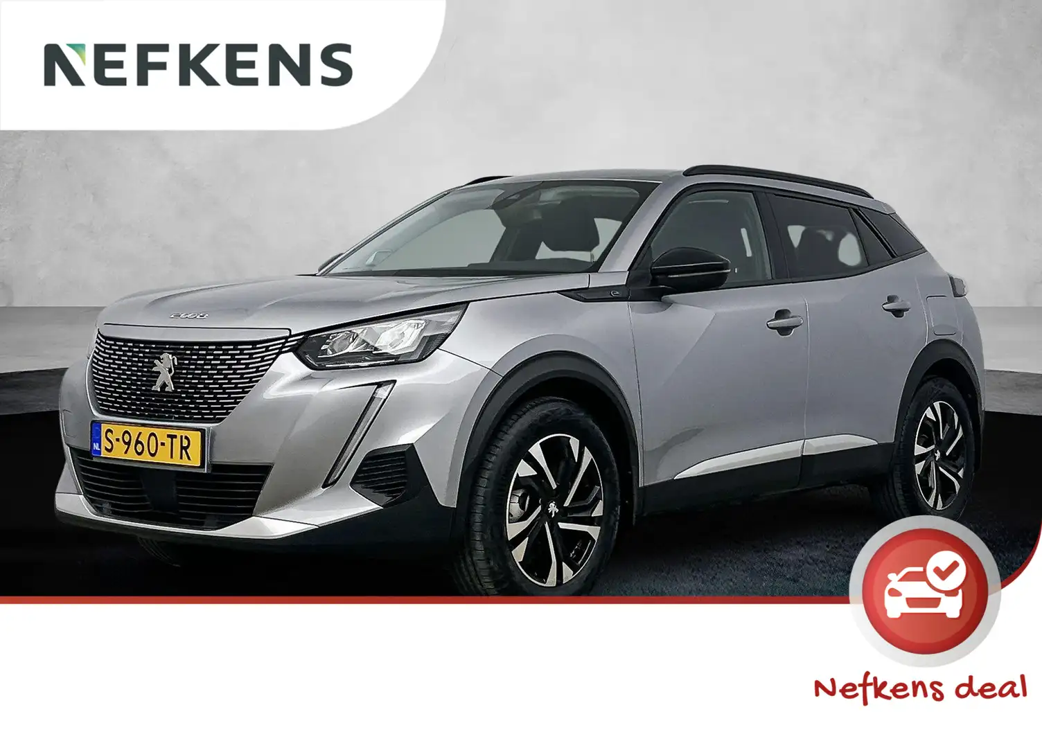 Peugeot e-2008 EV Allure Pack 50 kWh | Fase 3 | Navigatie | Camer Grijs - 1