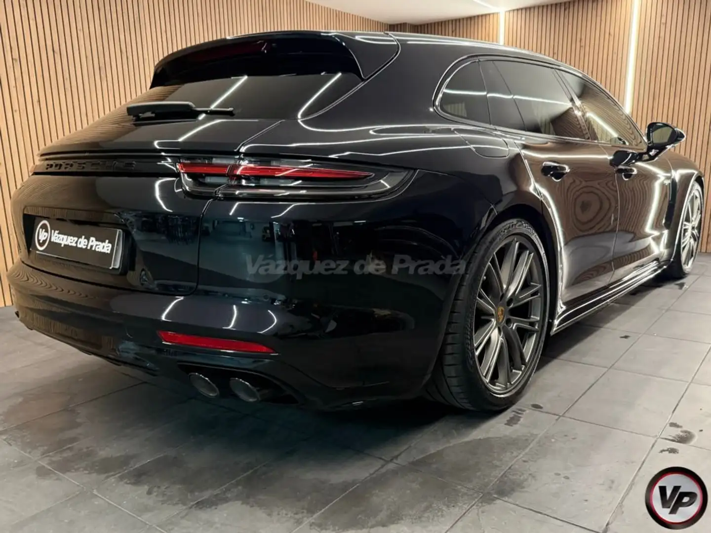 Porsche Panamera Turbo Sport Turismo Negro - 2