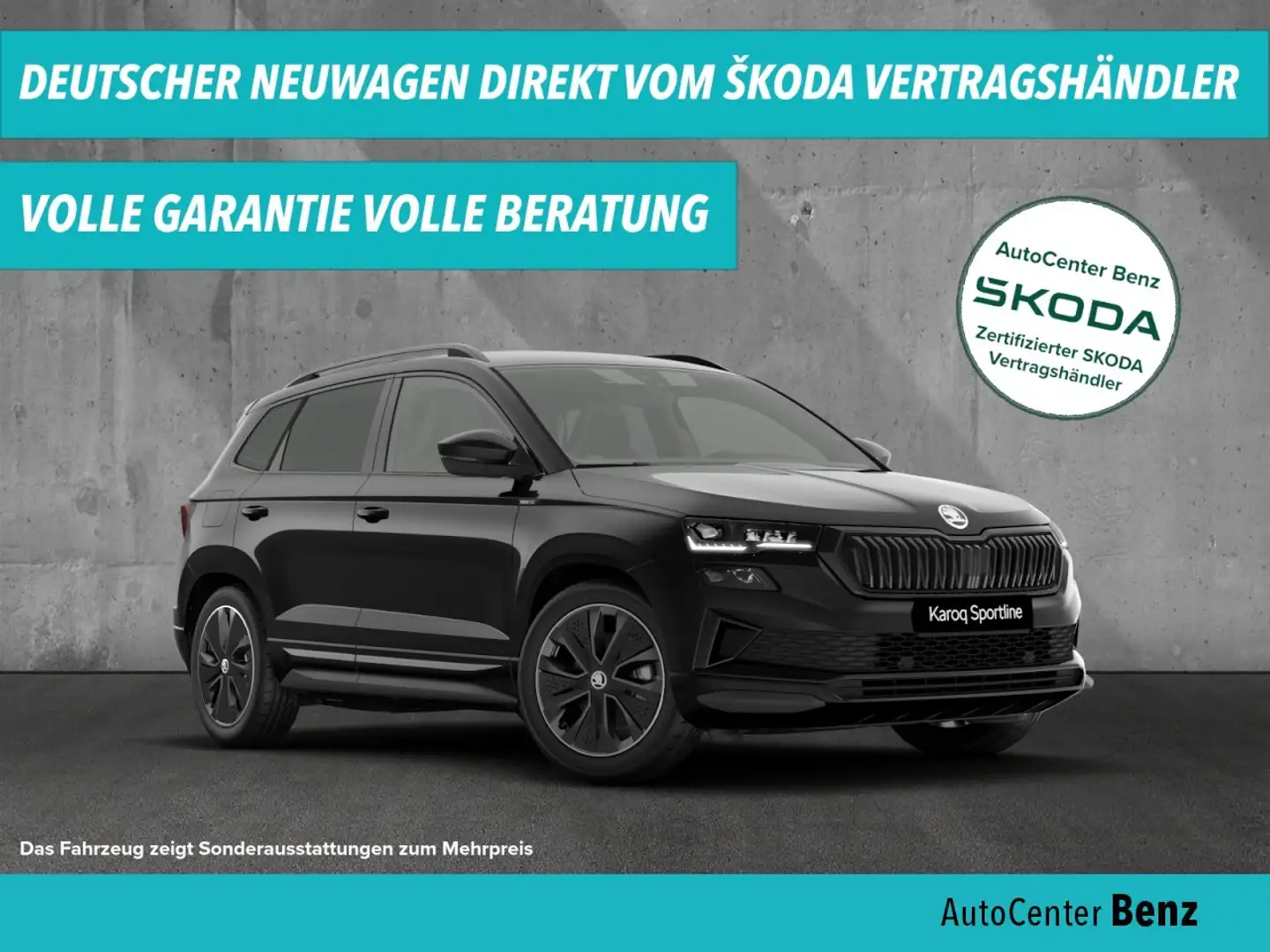 Skoda Karoq 2.0 TDI DSG SPORTLINE *M-LED*DCC* Klima Noir - 1