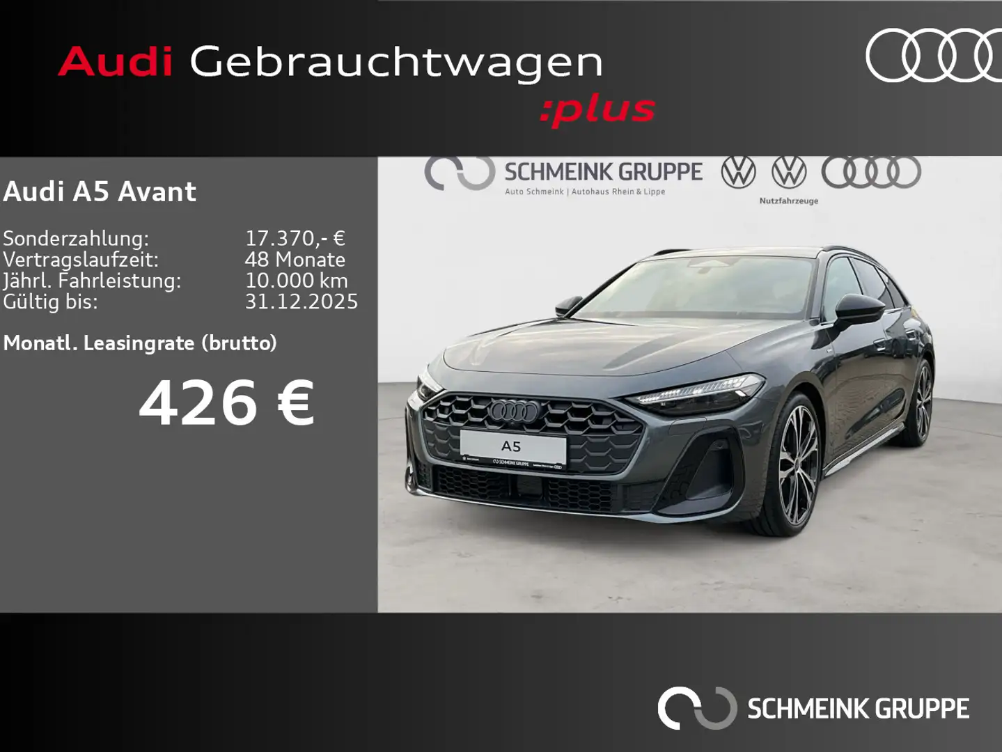 Audi A5 TDI S line quattro S tronic Grau - 1