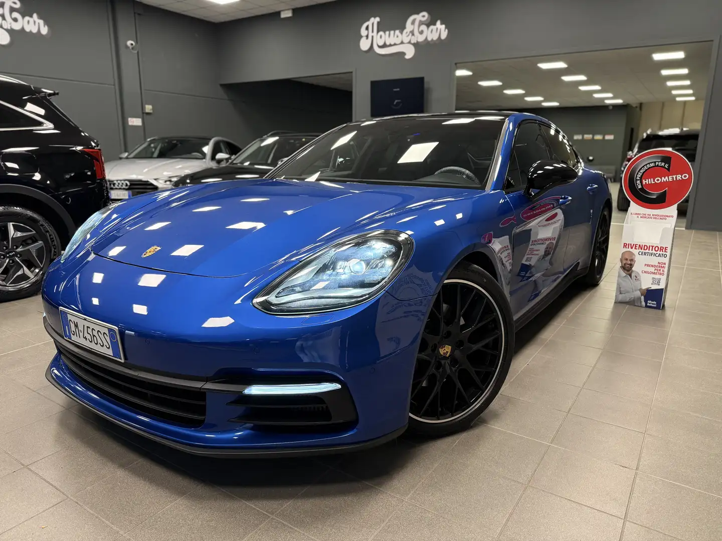 Porsche Panamera 2.9 4 Executive BENZINA PURA awd Blau - 1