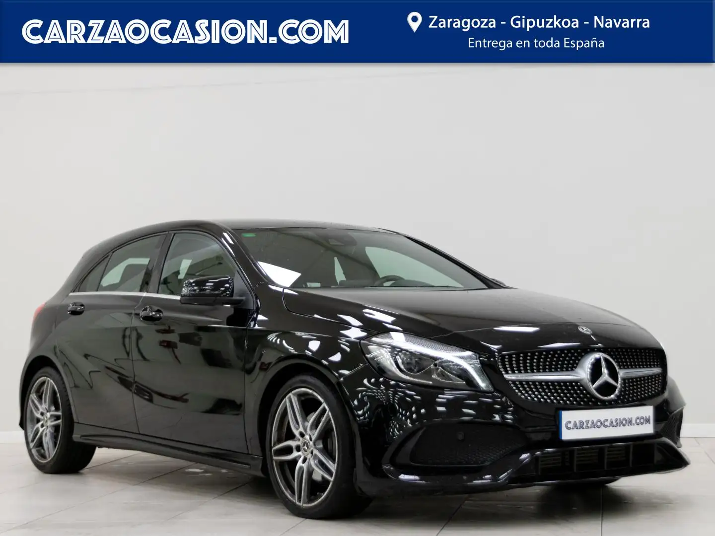 Mercedes-Benz A 180 Aut. Negro - 1
