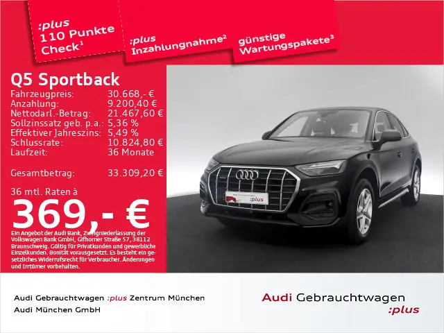 Audi Q5 40 TDI qu. S tronic advanced Navi+