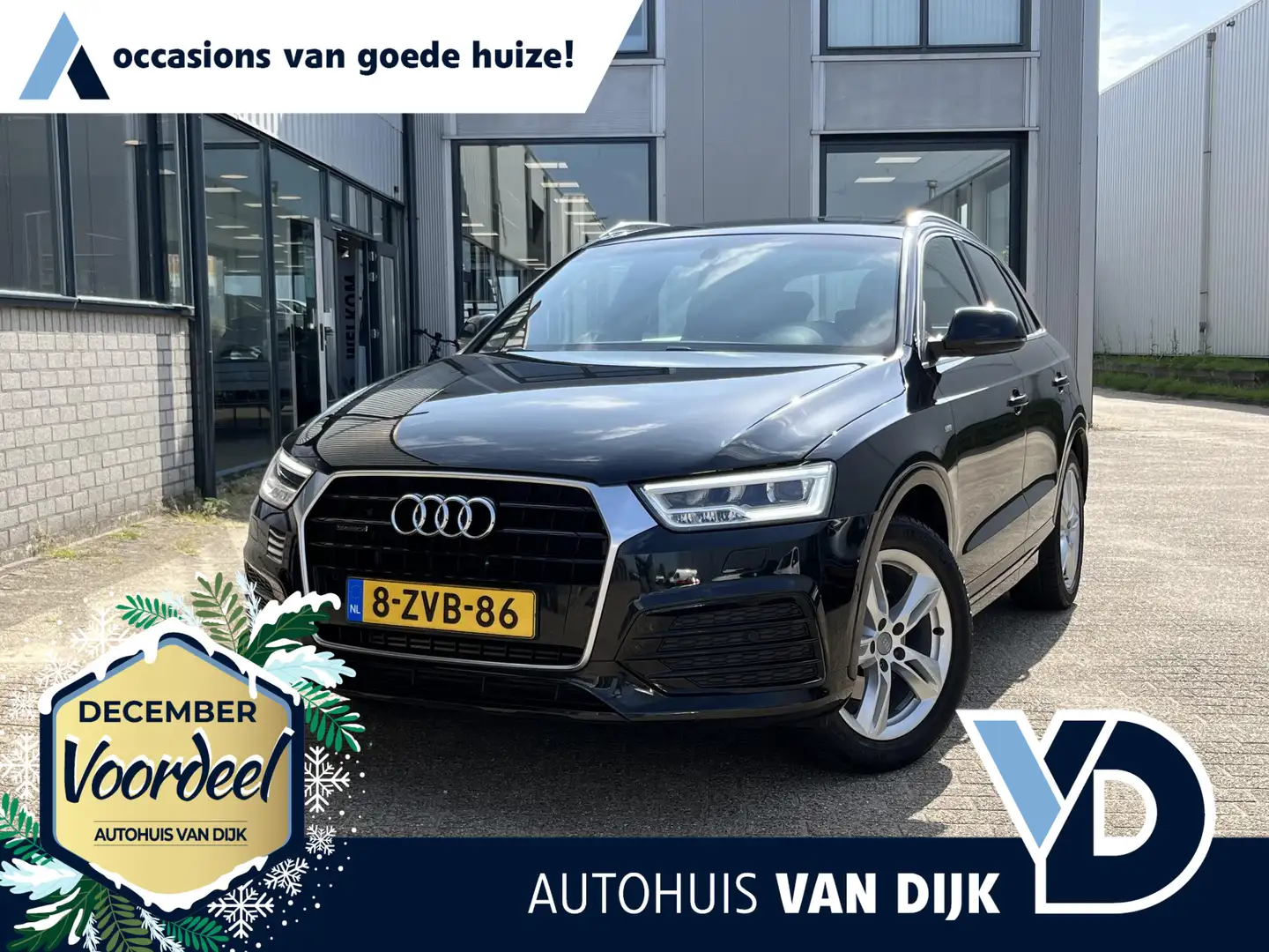 Audi Q3 2.0 TFSI quattro Sport Pro Line S | NL Auto 2x S-l Noir - 1