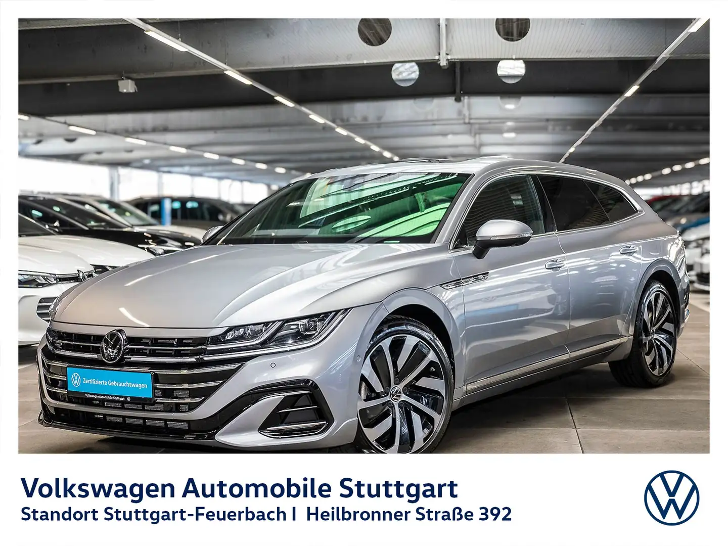 Volkswagen Arteon R-Line 2.0 TDI DSG Navi Silber - 1