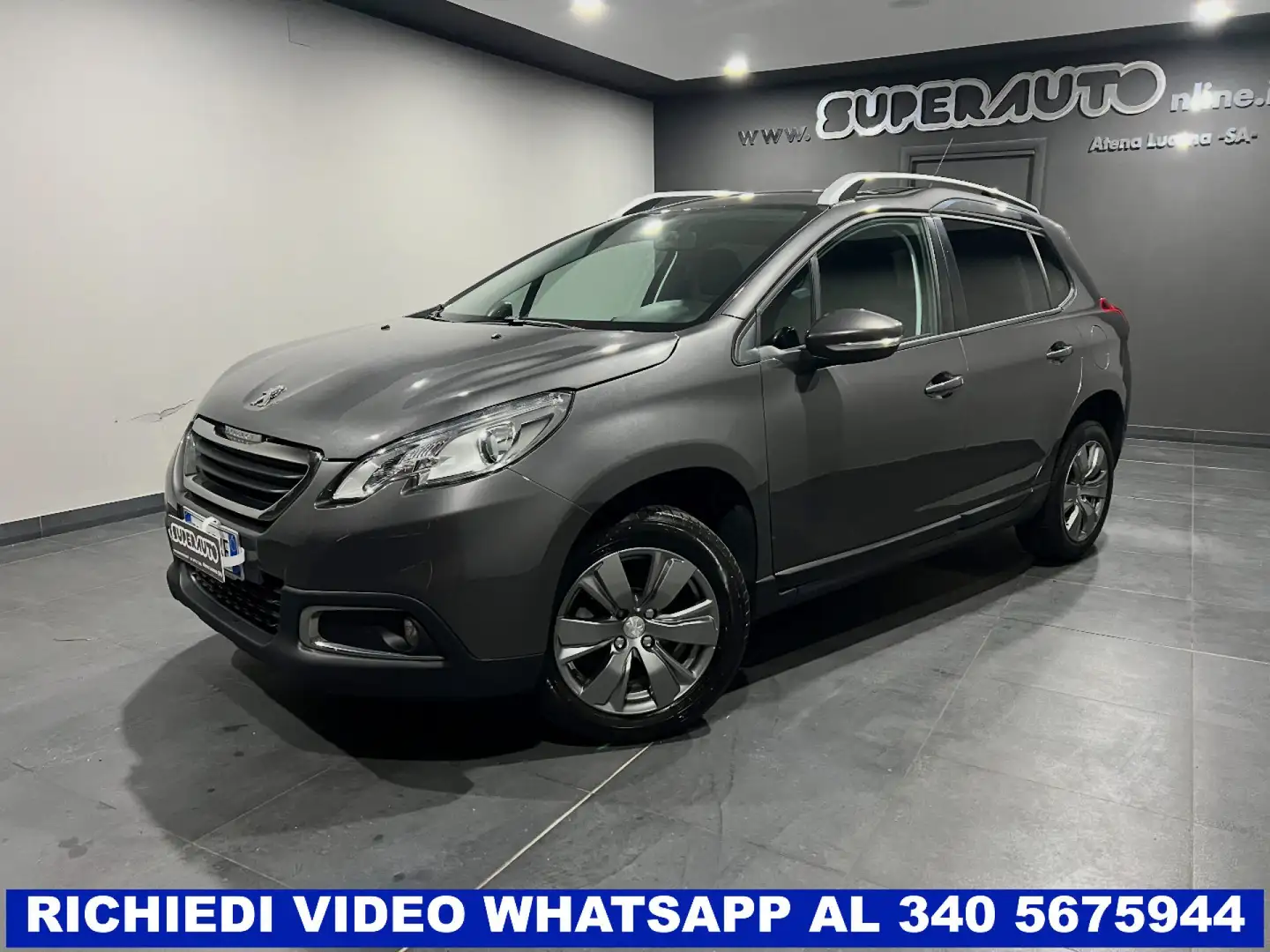 Peugeot 2008 1.4 HDi 68CV ALLURE UNICO PROPRIETARIO Grau - 2