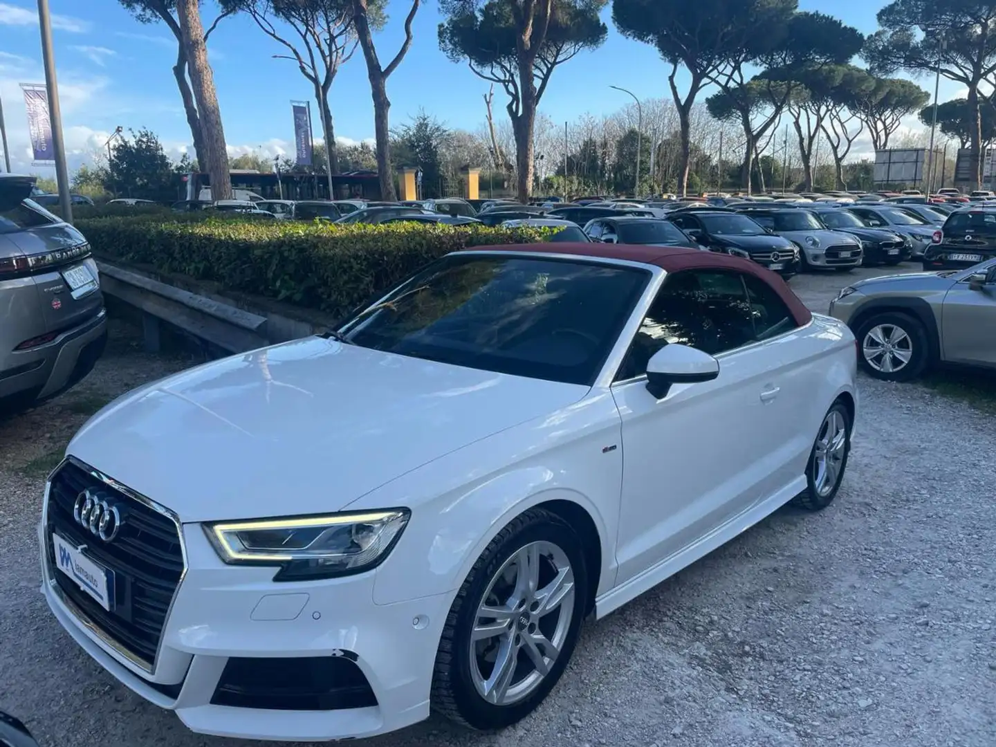 Audi A3 1.5cc 35 TFSI SPORT CABRIO 150cv NAVI Білий - 1